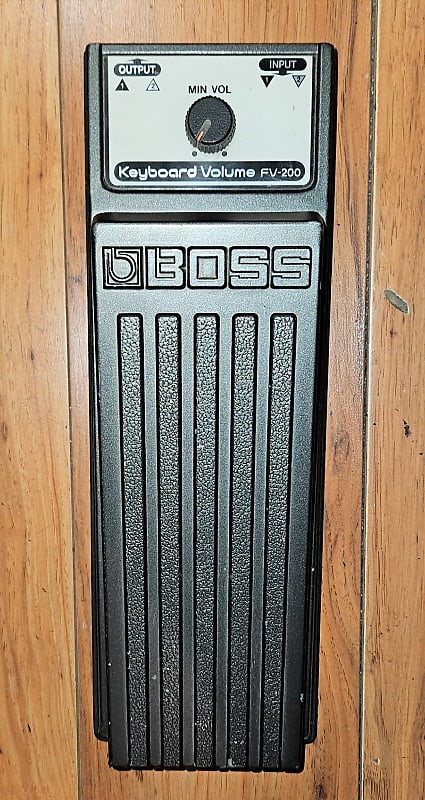 Boss FV-200 Keyboard Volume Pedal 1980s - Black image 1