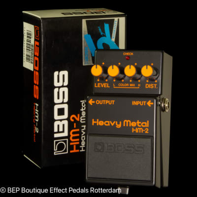 Reverb.com listing, price, conditions, and images for boss-hm-2-heavy-metal