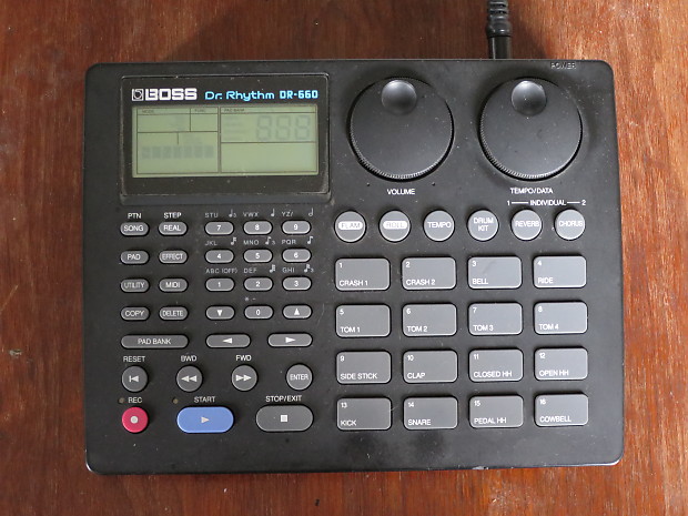 Boss DR-660 Dr. Rhythm drum machine sequencer as-is for