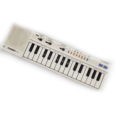 Casio PT-10☆ミニシンセサイザー☆ホワイト&レッド2点セット☆ Casio PT-10: Lo-fi nostalgia machine from 1987 + FREE SAMPLE