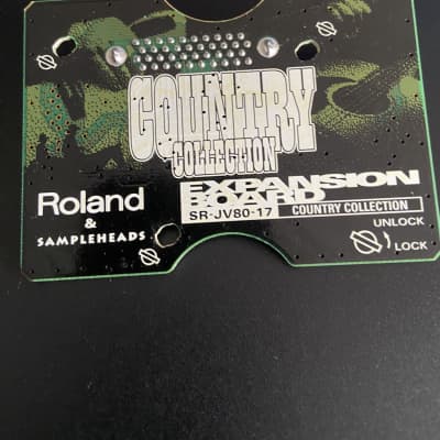 Roland SR-JV80-17 Country Expansion Board 1990s - Green