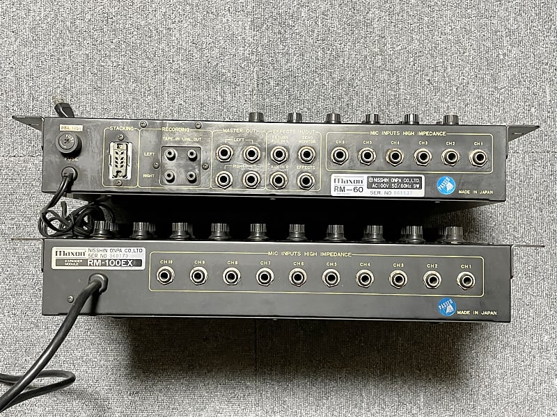 MAXON RM-60 ミキサー maxon MAXON RM-60 ミキサー maxon