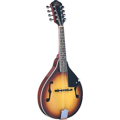 Oscar Schmidt OM10 A-Style Acoustic Mandolin, Tobacco Sunburst for sale