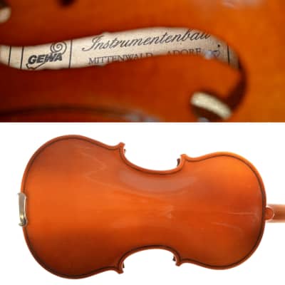 Rare German Made 1/2 Quality Labaled Violin Mittenwald ADORF | Reverb