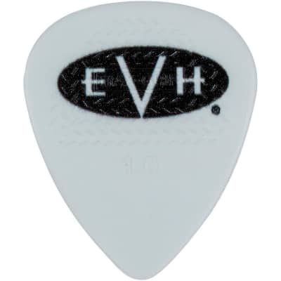 EVH Signature Series Guitar Picks (6 Pack) 1.0 mm White/Black 022-1351-805 image 3