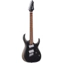 Cort X-700 Mutility Black Satin guitare électrique multi-scale avec housse