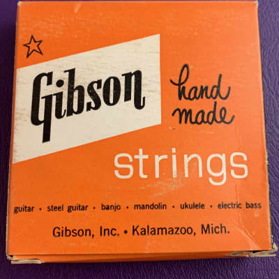 Vintage 1950s Gibson Hi FI FLAT WOUND GUITAR Strings rare image 2