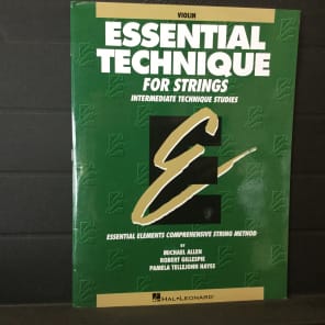 Hal Leonard Essential Technique for Strings (Original Series): Violin
