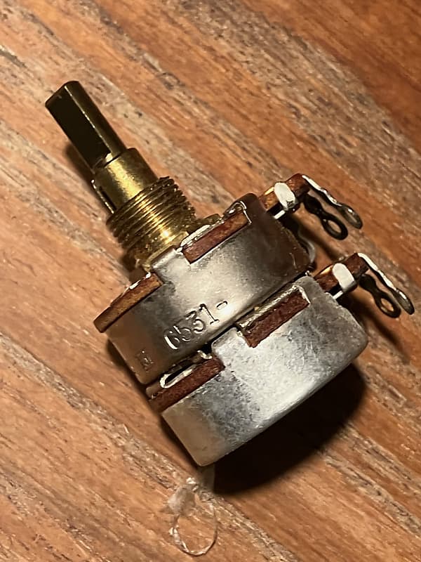 Danelectro Silvertone CTS Stack Knob Pots 1965 New Old Stock! Reverb