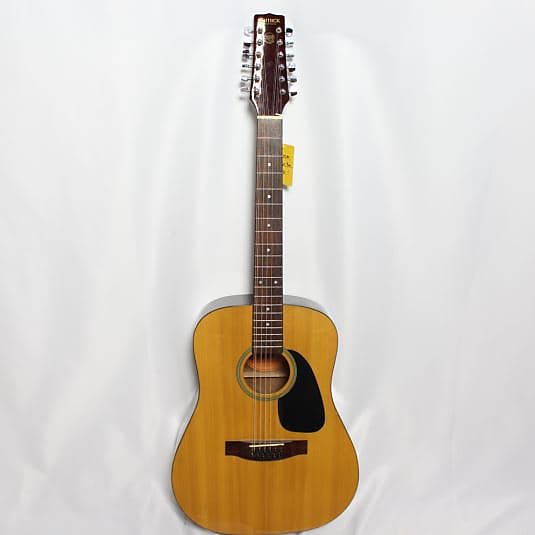 Samick SW-115-12 Acoustic Guitar Natural | Reverb