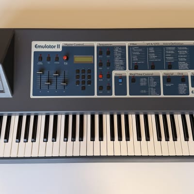 E-MU Emulator II Classic 80s Sampler Workstation Keyboard