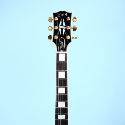 2021 Gibson Les Paul Custom Black Electric Guitar Gold Hardware Custom Shop image 15