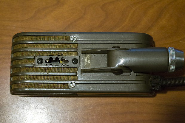 Vintage 1950's RCA MI-6203-B Varacoustic multipattern ribbon