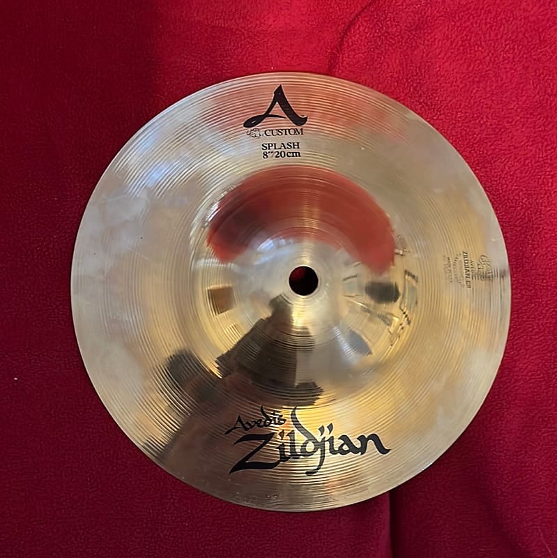 8” Zildjian A Custom Splash Cymbal - 146g | Reverb