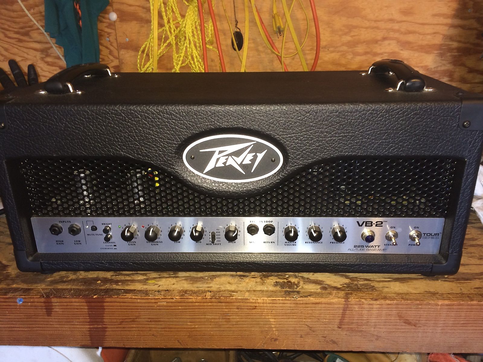 Peavey VB 2 Tour Series 225 Watt All Tube Bass Head Reverb