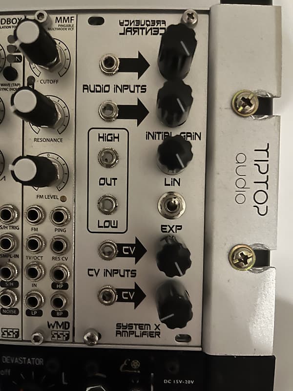 Frequency Central System X Amplifier VCA Reverb