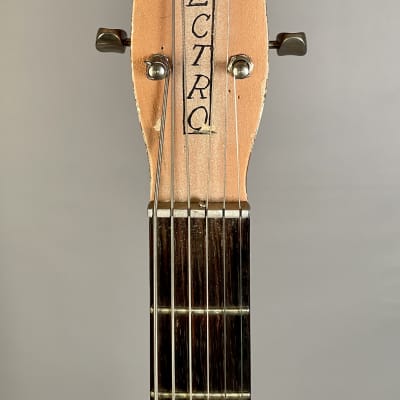 Danelectro Model 4623 Longhorn 6-String Bass Baritone Guitar 1959 Copper Burst image 15