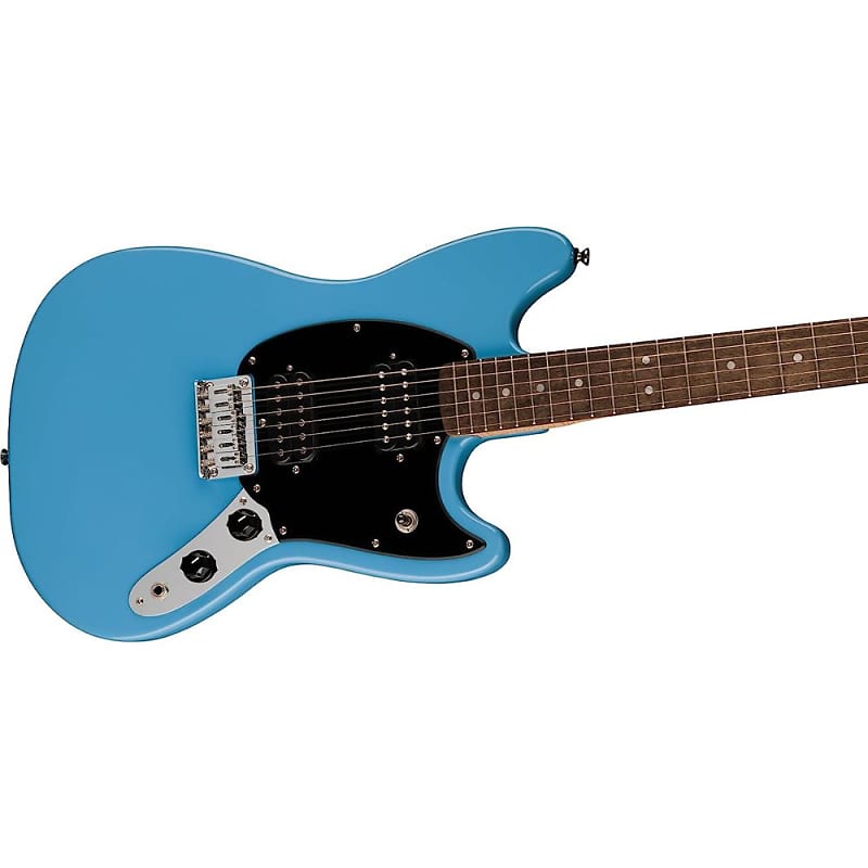 Fender Squire Sonic Mustang Electric Guitar, California Blue