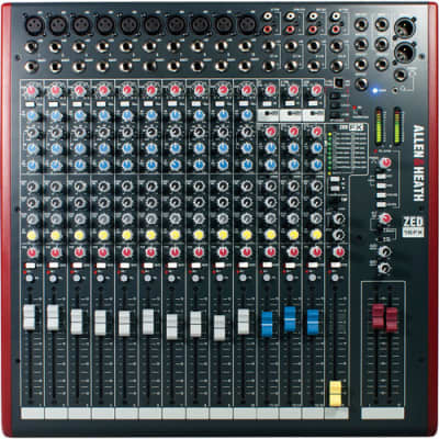 Allen & Heath ZED16FX 16-Channel Recording and Live Sound Mixer with FX & USB image 2