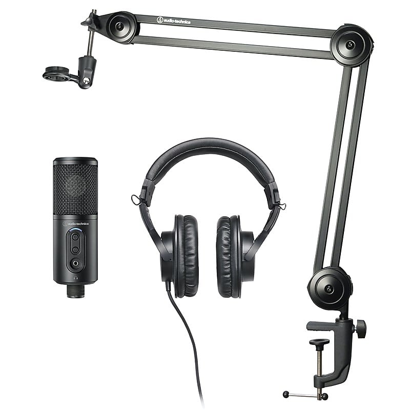 AudioTechnica Creator Pack with ATR2500x USB Microphone , Reverb