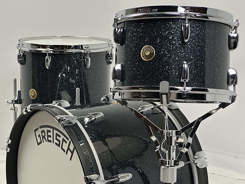 Gretsch 20/12/14" Broadkaster Drum Set - Black Glass image 1