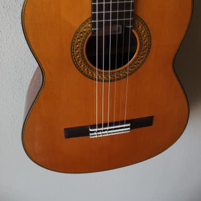 Brand New Francisco Navarro Cedar Top Concert Classical Guitar - 640 Scale image 4