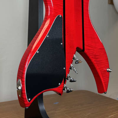 B.C. Rich Custom Shop Bich 10 Supreme 2025 - Transparent Red image 10
