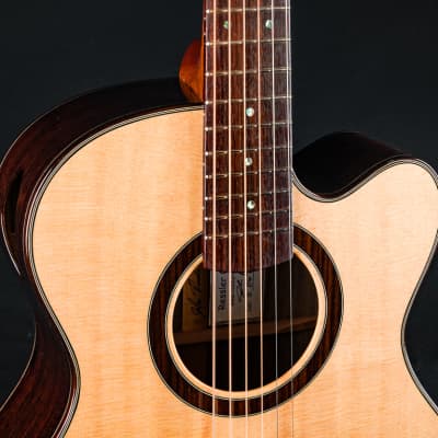 Ressler OM Cutaway Indian Rosewood and Sitka Spruce NEW image 9