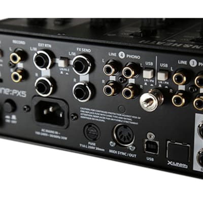 Allen & Heath Xone:PX5 4Ch DJ Mixer w/ 3-Band EQ + Filter & USB I/O PROAUDIOSTAR image 5
