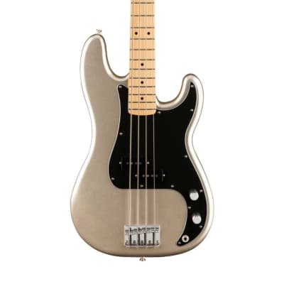 Fender 75th Anniversary Precision Bass Guitar, Maple FB, Diamond Anniversary image 3