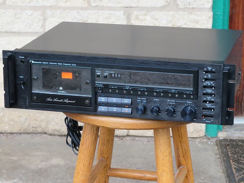 Nakamichi 680ZX Discrete Head Cassette Deck w/ Remote | Reverb