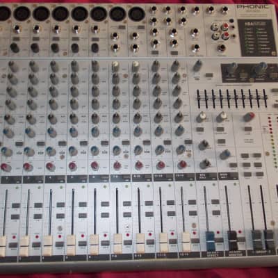 希少】PHONIC フォニック MU1822X ミキサー オーディオ機器