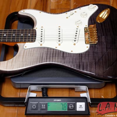 Fender Custom Shop American Custom Stratocaster Rosewood Flame Top Frostbite Fade 9231006868 image 4