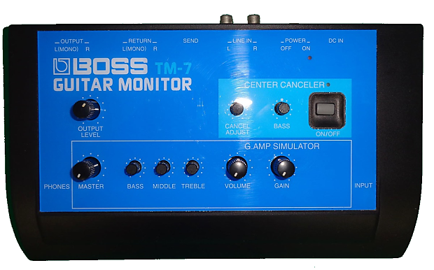 Boss TM-7 Guitar Monitor image 1