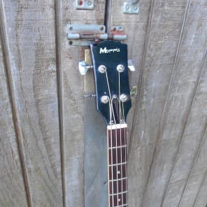 Vintage Morris SG / EB Bass Guitar. Made in Japan. Relic