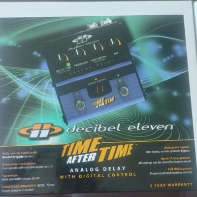 Reverb.com listing, price, conditions, and images for decibel-eleven-time-after-time