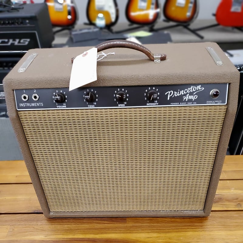 Fender Princeton Amp  1962 fully service 100% playing and in amazing condition closet classic image 1