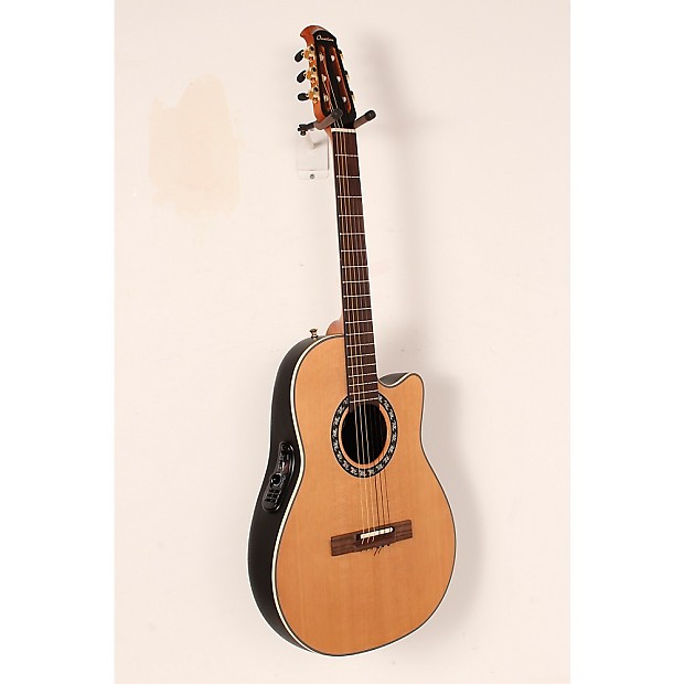 Ovation Timeless Legend Nylon String Acoustic Electric Guitar Regular Natural