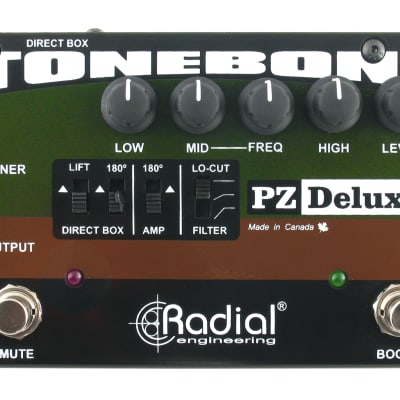 Reverb.com listing, price, conditions, and images for radial-tonebone-pz-deluxe