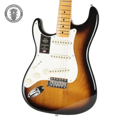 New Fender American Vintage II '57 Stratocaster Sunburst Left Handed image 1