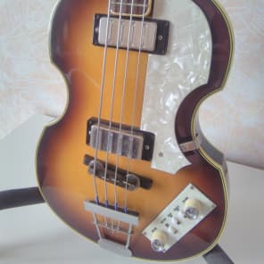 Greco Violin Beatle Bass VB-500 1983 Japan Vintage Sunburst