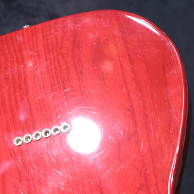 Fender American Professional Telecaster Crimson Red Transparent Electric Guitar w/Case image 22