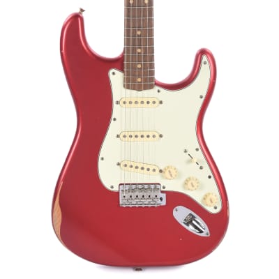Fender Vintera Road Worn '60s Stratocaster Candy Apple Red w/Pure Vintage '59 Pickups (CME Exclusive) image 1