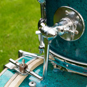 1950's Premier 50 Outfit Drum Kit in Aquamarine Sparkle 12x8 20x14 14x5.5 Royal Ace Snare Drum image 16
