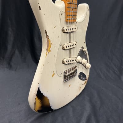 Fender Custom Shop Limited Edition 1956 Stratocaster Heavy Relic - Aged India Ivory image 2