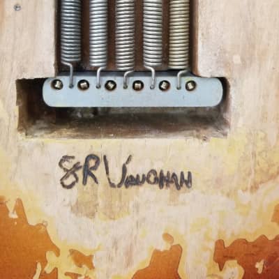 Fender 62 Stratocaster Reissue SRV #1 Relic image 5