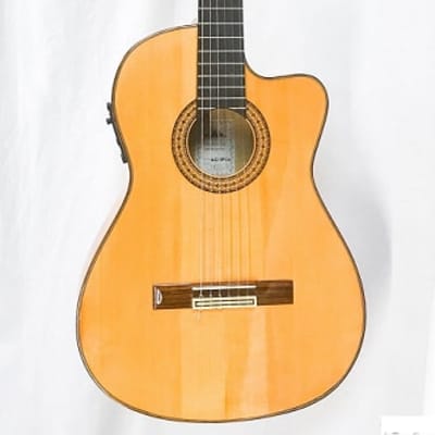 Aria AC70 Concert Series Electric Cutaway Classical Guitar - Spanish-Made - Excellent Condition Used image 1