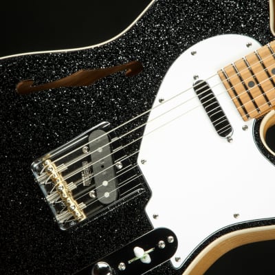 Suhr Eddie's Guitars Exclusive Custom Classic T Roasted - Black Sparkle image 16