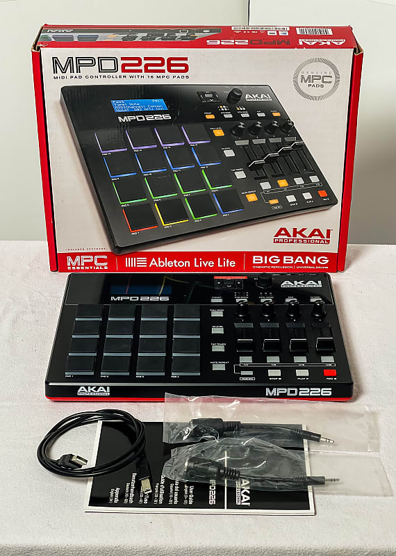 AKAI MPD226 MIDI Pad Controller | Reverb