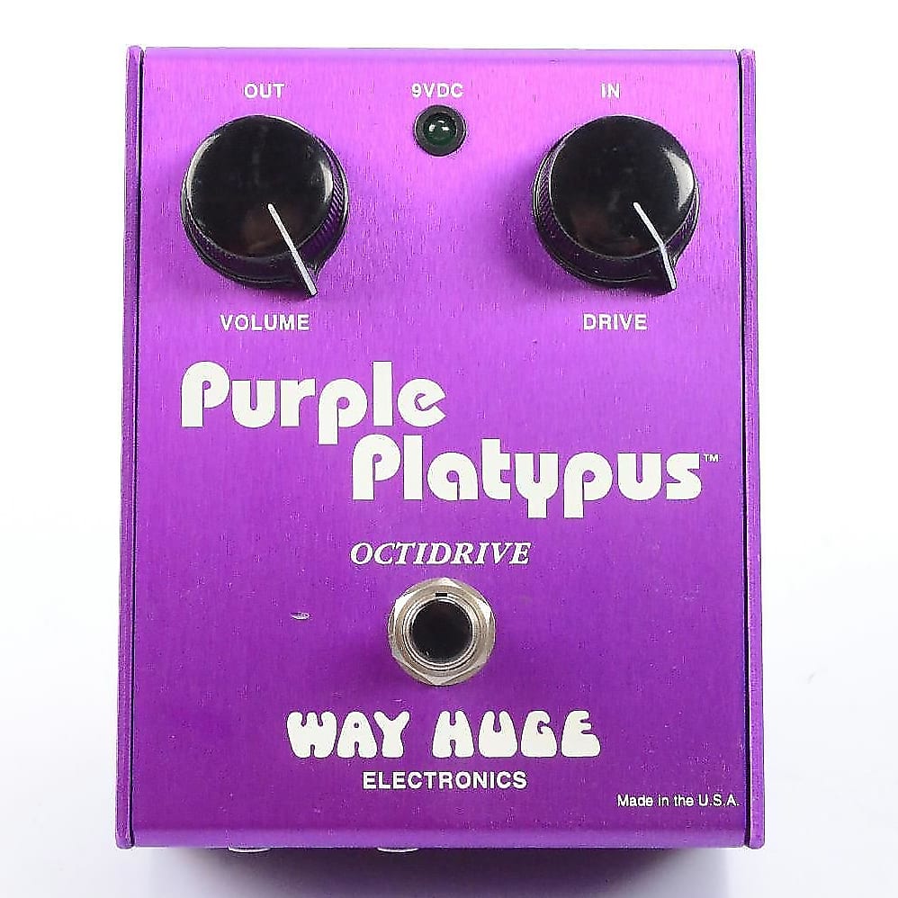 【純正在庫】Way Huge Purple Platypus Octidrive respect-model 新品　PP-1 ファズ